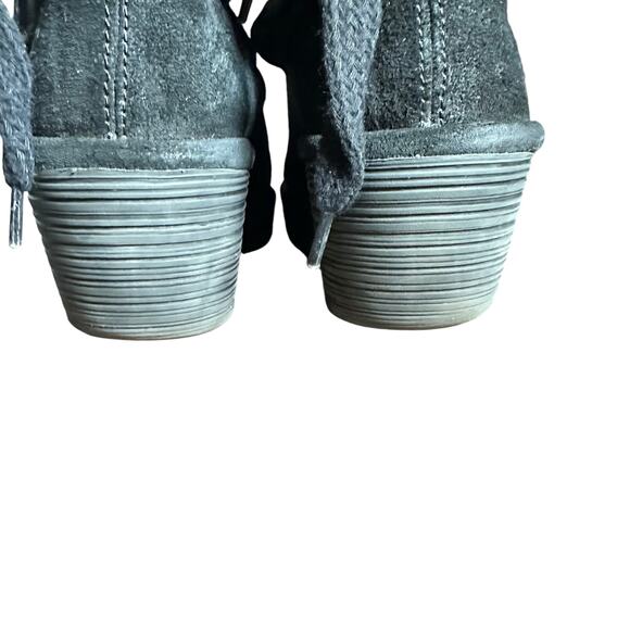 FLY London Yama Ankle Boots Black Suede EU 39 US 8 - 8.5 - Picture 8 of 12